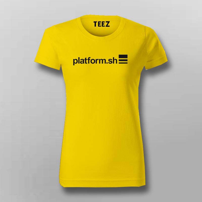 Platform.sh DevOps T-Shirt for Women – Scalable & Sleek Style