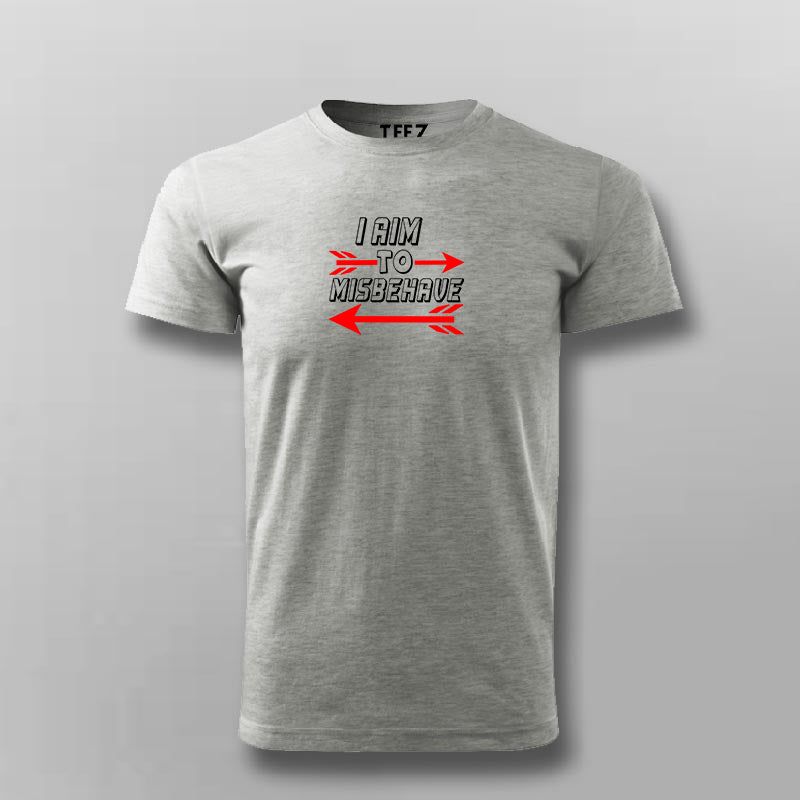 Aim To Misbehave T-shirt For Men