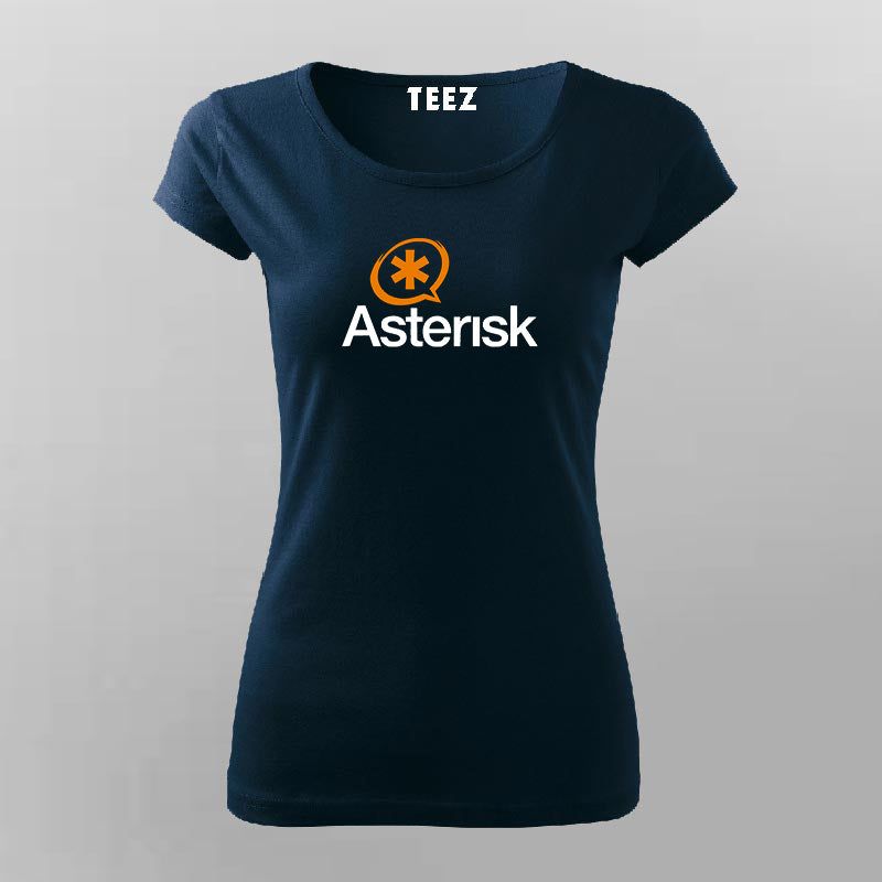 Asterisk VoIP Expert Women's T-Shirt - Connect with Tech