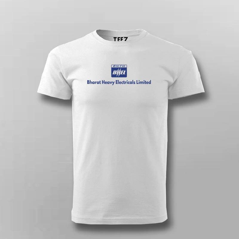 BHEL Value Tee: Bharat Heavy Electricals Men's Shirt by Teez