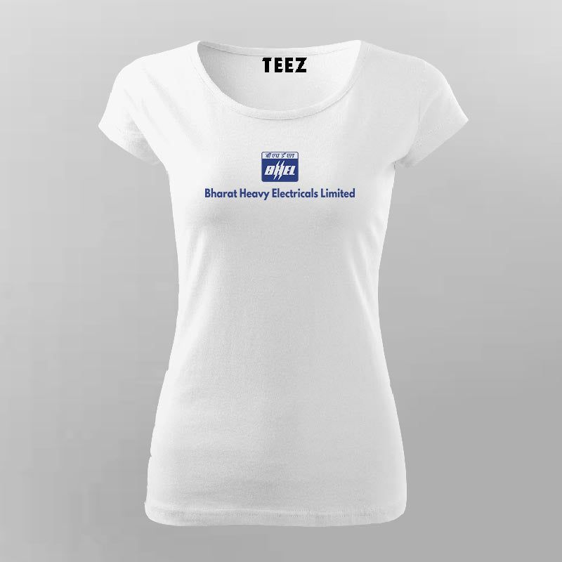 BHEL Value Tee: Bharat Heavy Electricals Women's Shirt by Teez