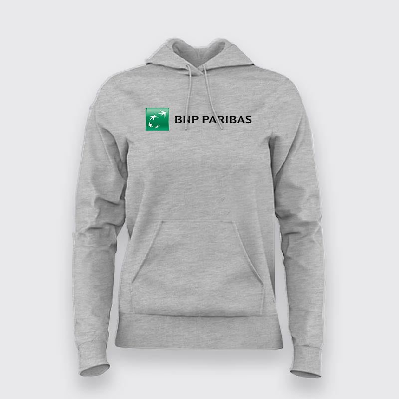 BNP Paribas Women's Hoodie - Financial Excellence Wear by Teez