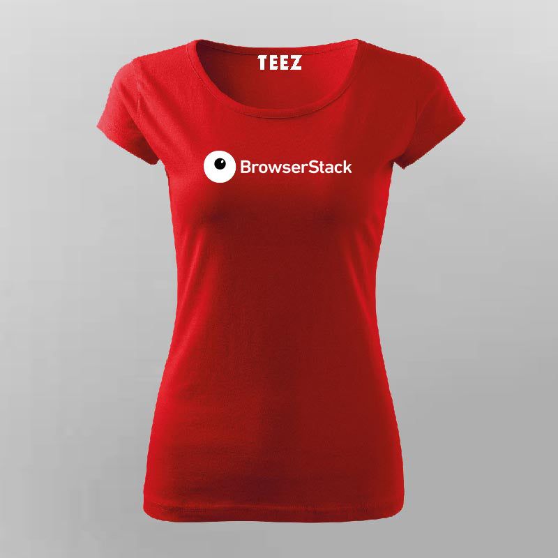 Browser Stack Devs Unite - Women's Tech Tee
