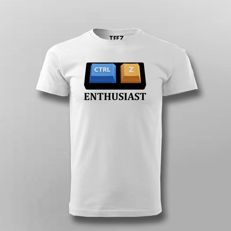Ctrl + Z Enthusiast Developer Tee - Stylish Tech Wear by Teez