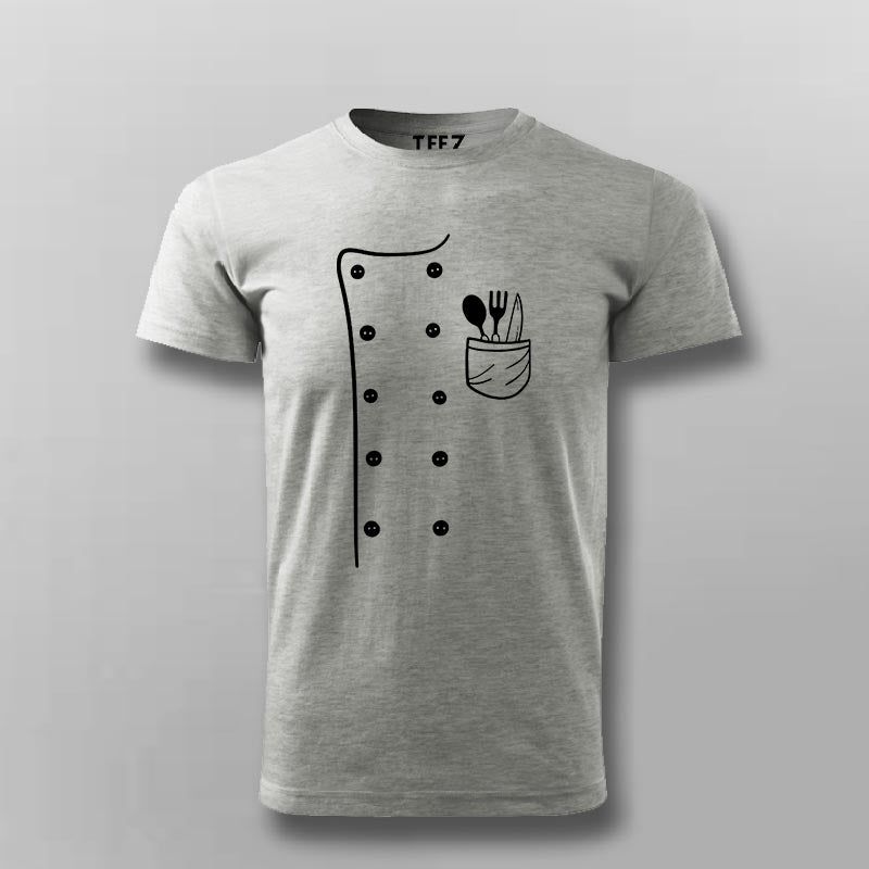 Chef Dress Printed T-Shirt for Chef's Online India