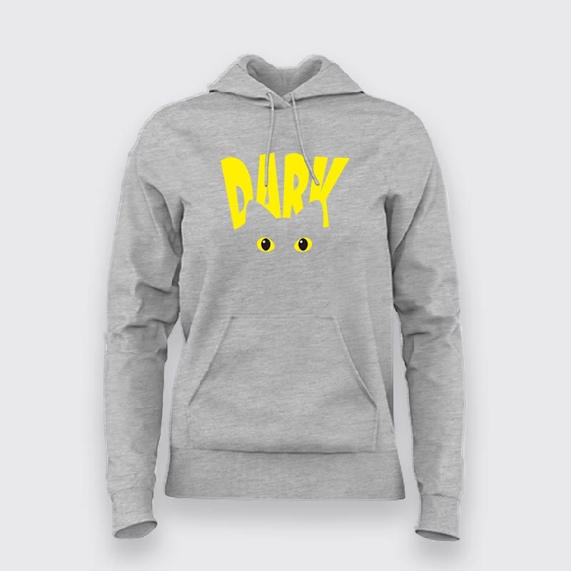 Dark Cat Hoodies For Women