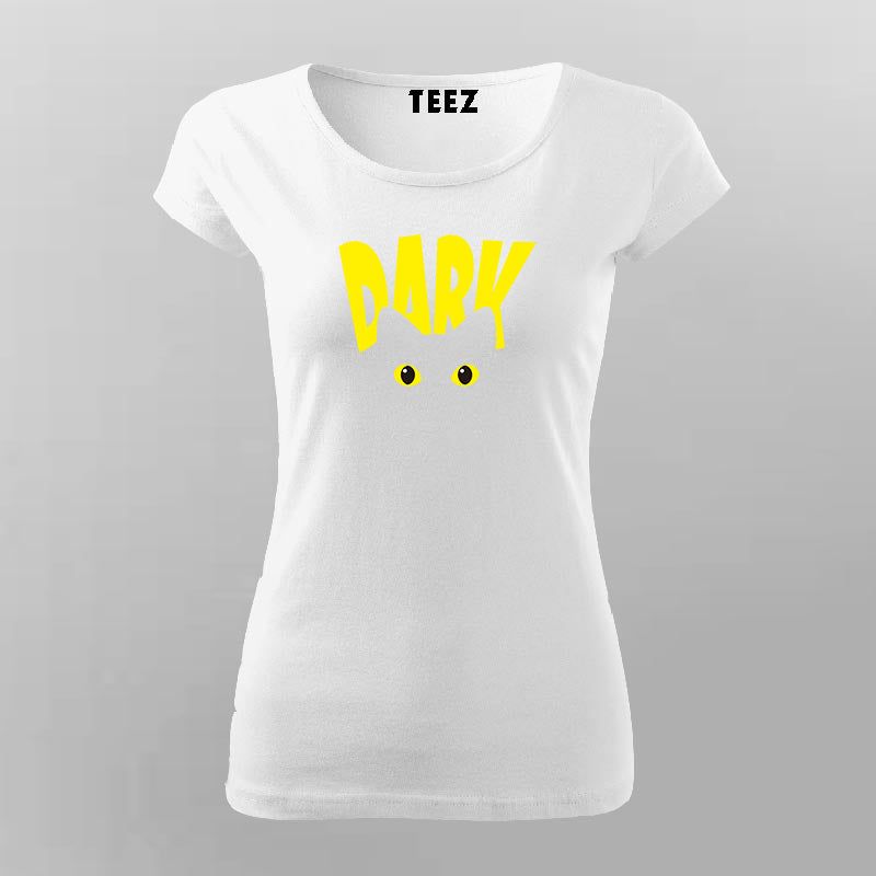 Dark Cat T-Shirt For Women