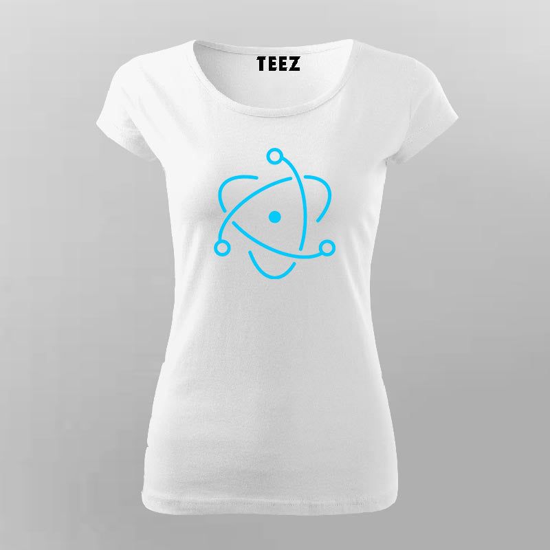 Electron JS Developer Women's Tee - Build with Power