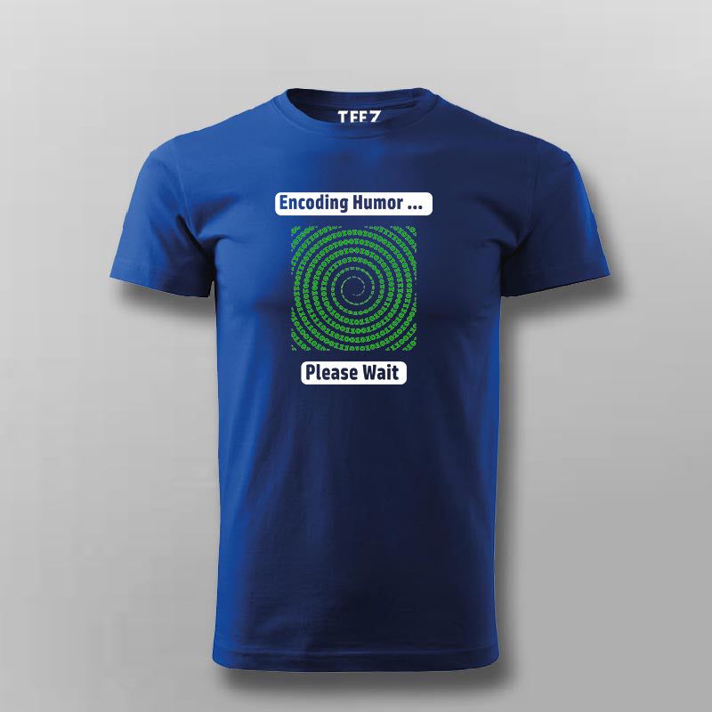 Encoding Humour... Please Wait T-shirt For Men