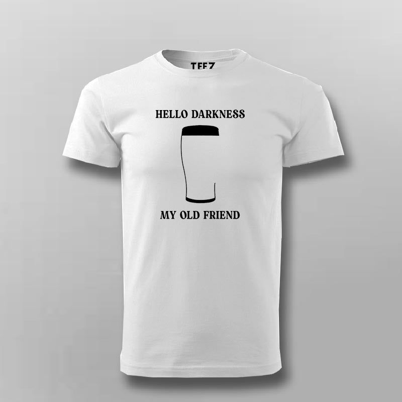 Hello Darkness My Old Friend T-shirt For Men