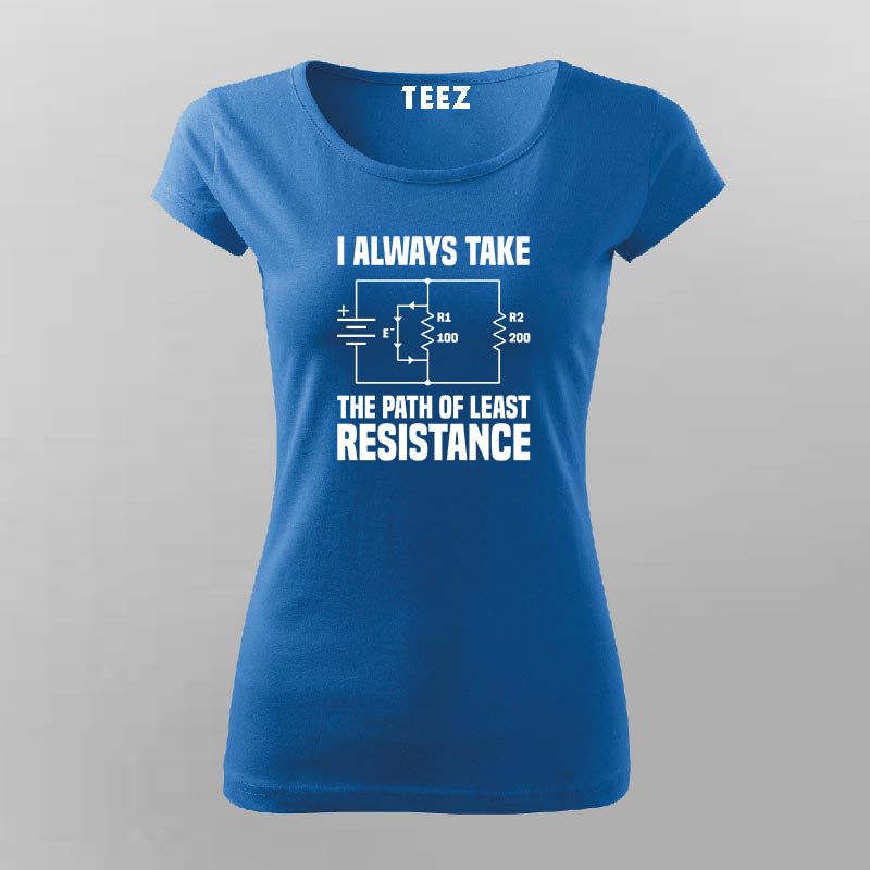 Path of Least Resistance - Women's Relaxed Fit Tee