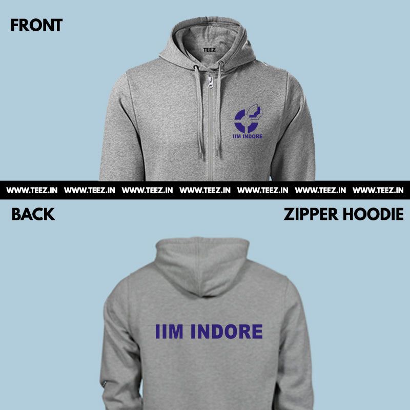 IIM Indore ESTD 1996 Classic Logo Men's Hoodie