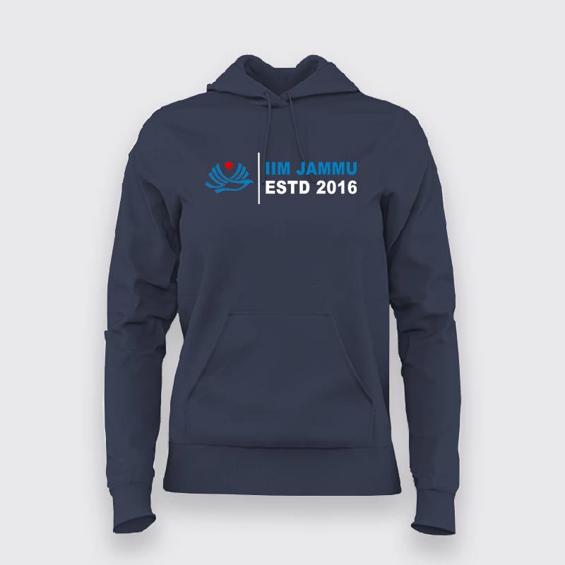 IIM Jammu ESTD 2016 - Women's Campus Hoodie