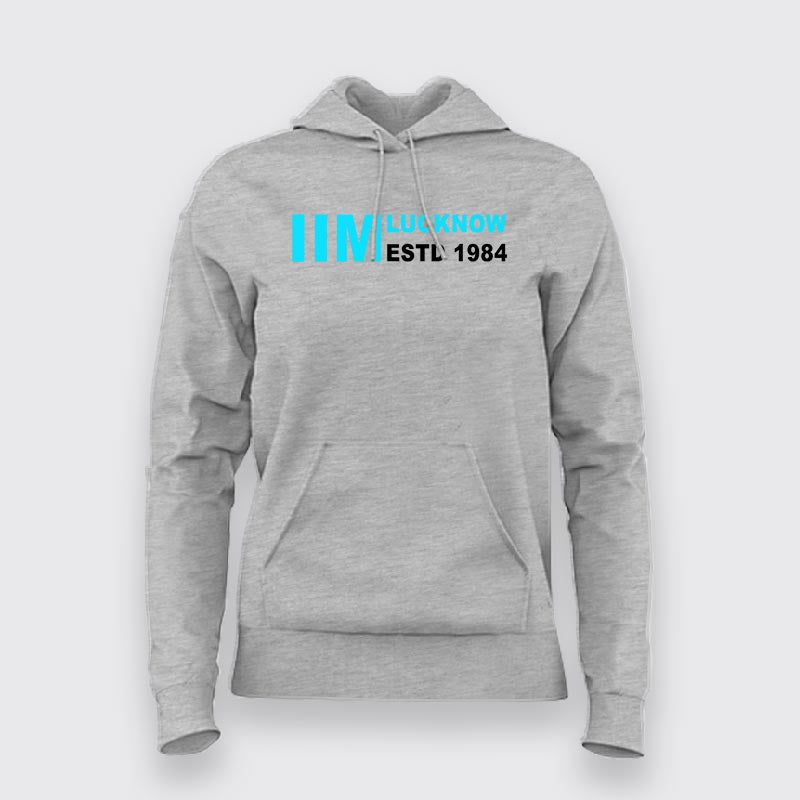 IIM Lucknow ESTD 1984 Heritage Hoodie