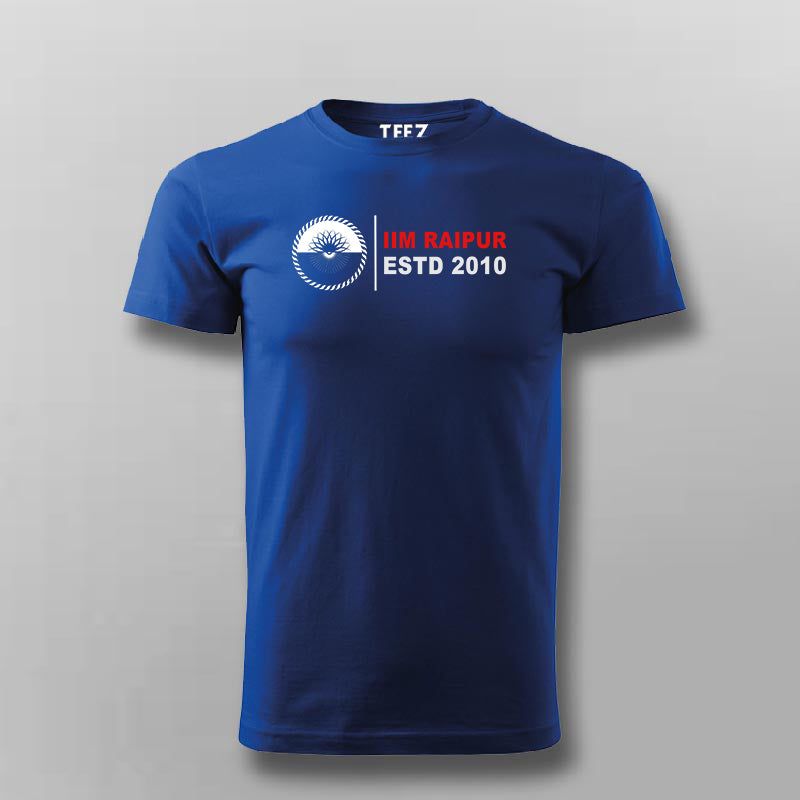 IIM Raipur ESTD 2010 Graduate Men's Cotton Tee