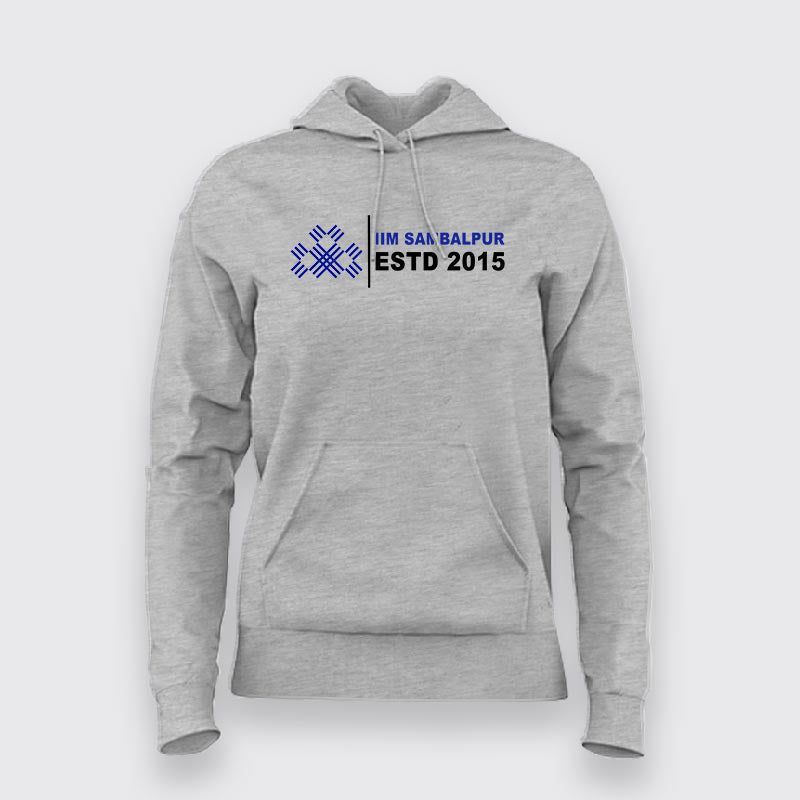 IIM Sambalpur ESTD 2015 Women's Pride Hoodie