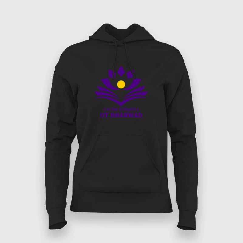 IIT Dharwad Women's Hoodie– New Age Tech Fashion