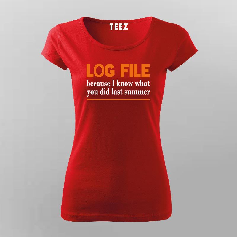 Log File Essential T-Shirt For Women