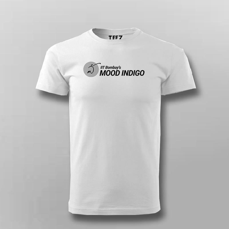 Mood Indigo Men's Round Neck Tee - Cool and Trendy Design