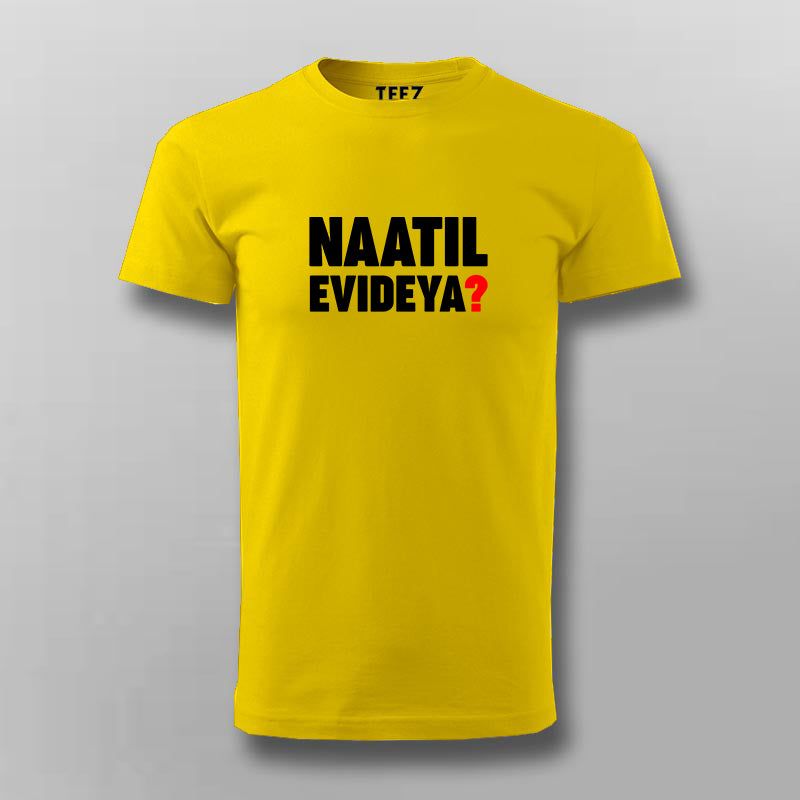 Naatil Evideya Tee - Essential Kerala Style by Teez