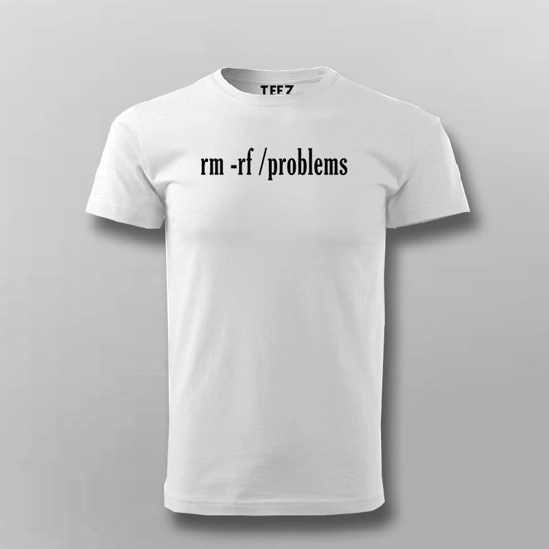 rm rf problems T-shirt For Men