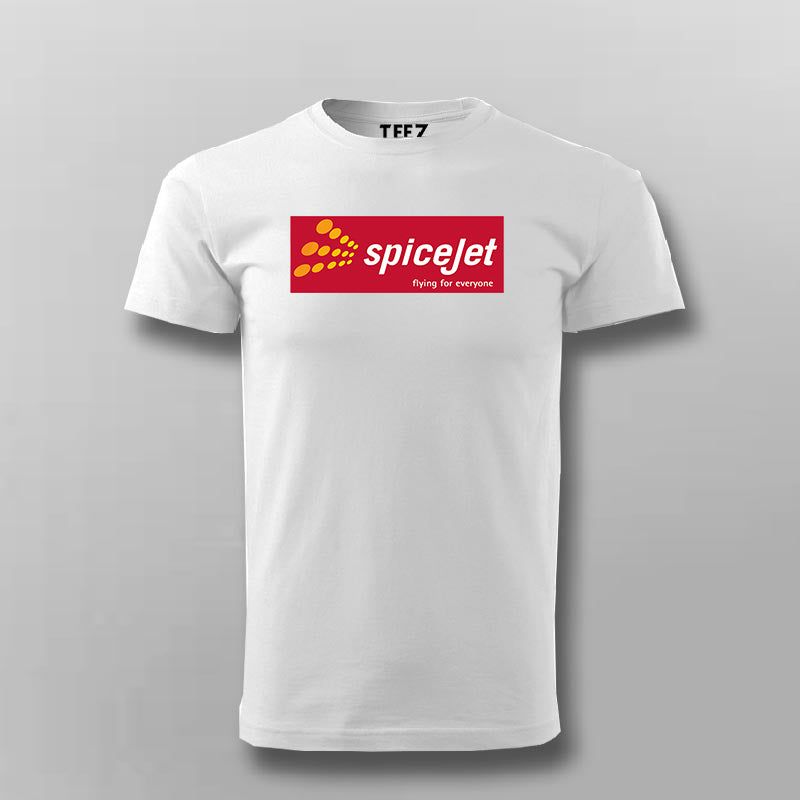 Spicejet Logo T-shirt For Men