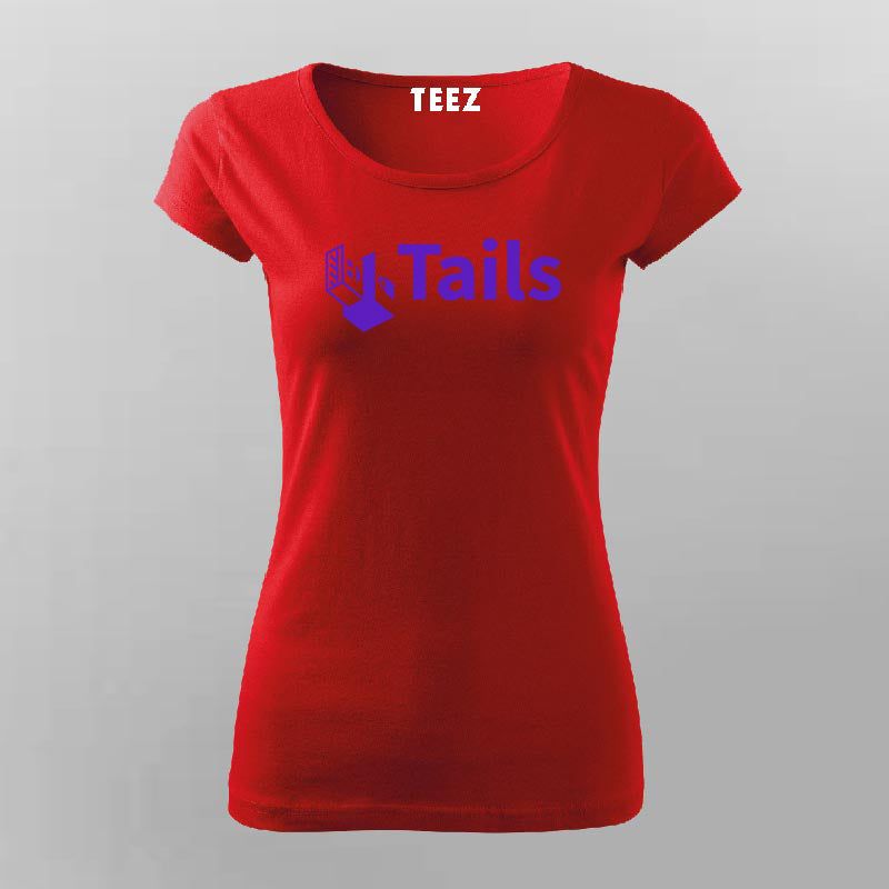 Tails Linux Distribution T-Shirt For Women