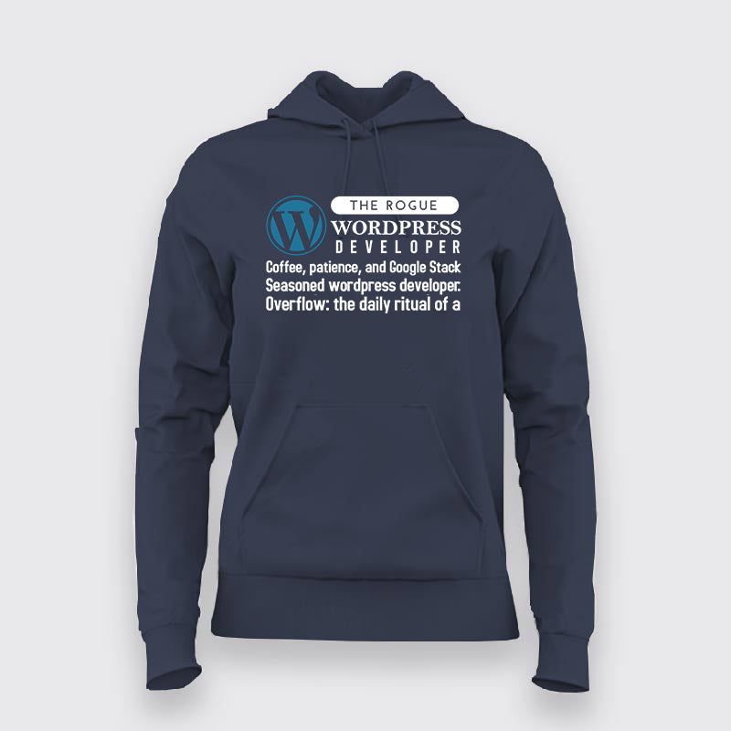 WordPress Web Dev Pro - Women's Coding Hoodie