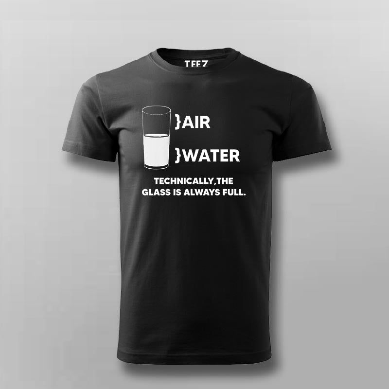 Essentials of Life: Air Water Glass Tee