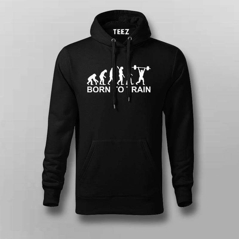 Born to Train gym Evolution Hoodie for Men
