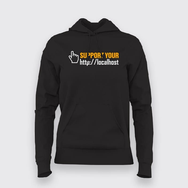 Local Host Network Supporter - Geeky Hoodie