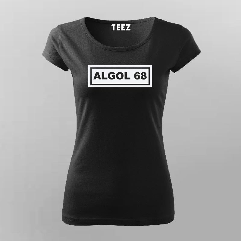 Algol 68 Vintage: Tee for Retro Programming Fans