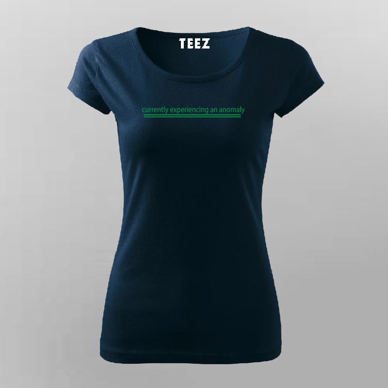 Experiencing An Anomaly - Sci-Fi Themed T-Shirt