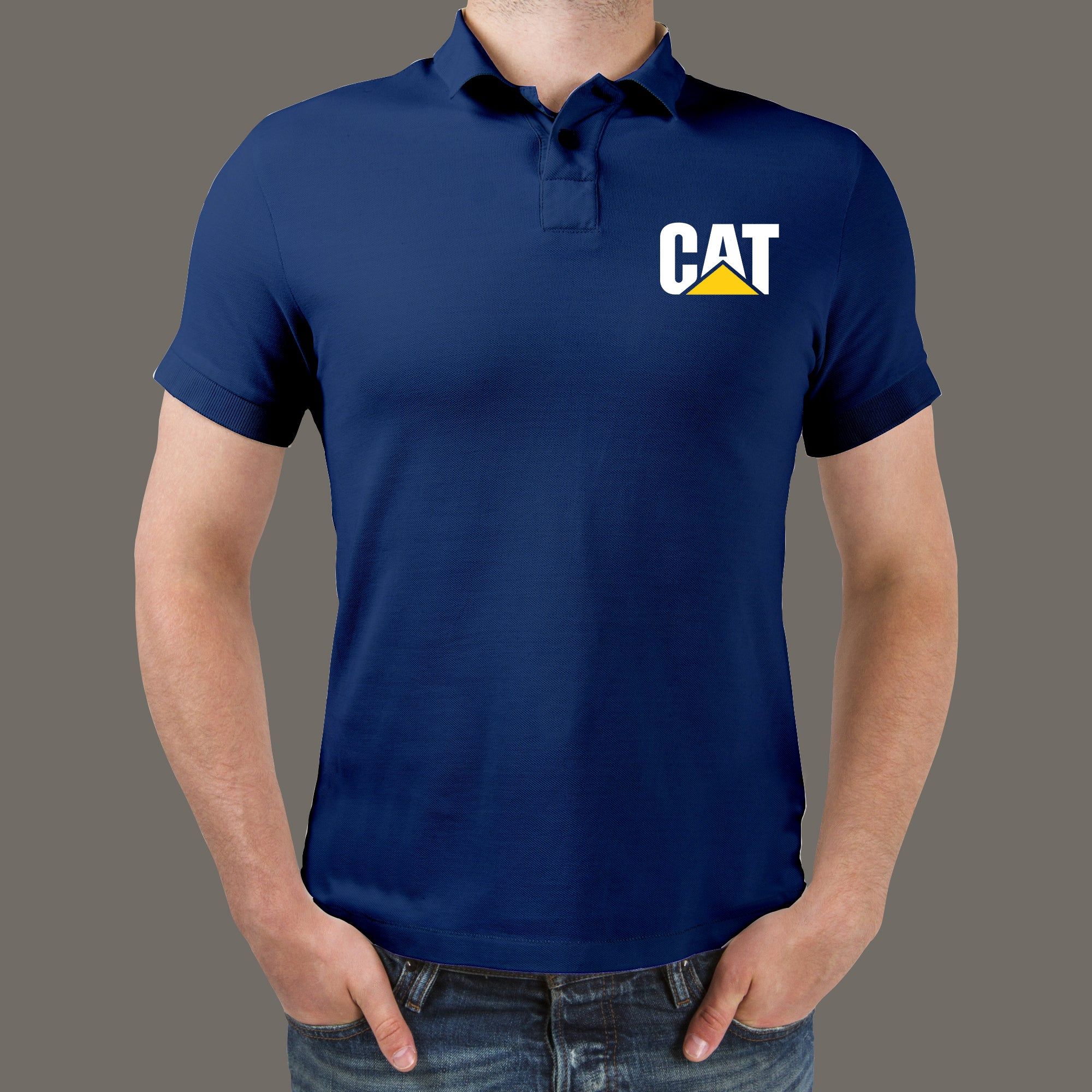Caterpillar Polo T-Shirt for Men – Built Tough Edition (Prepaid Only)