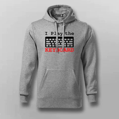 I Play The Keyboard Hoodie – Code or Chords Edition (Prepaid Only)