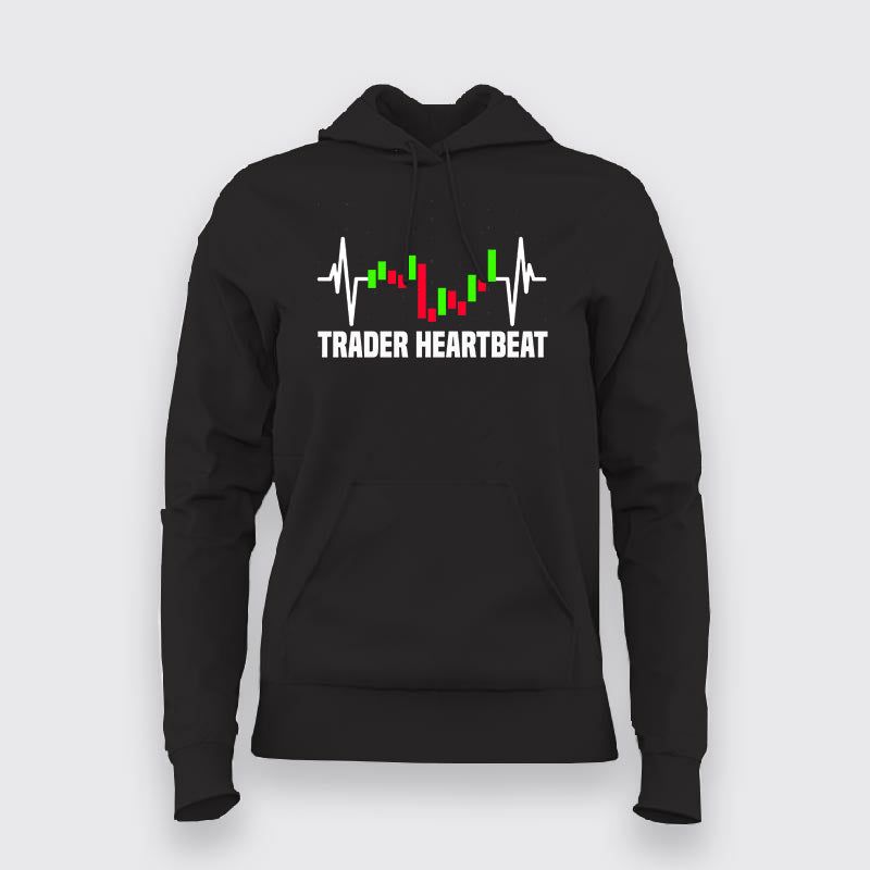 Trader Heartbeat Investment Hoodie