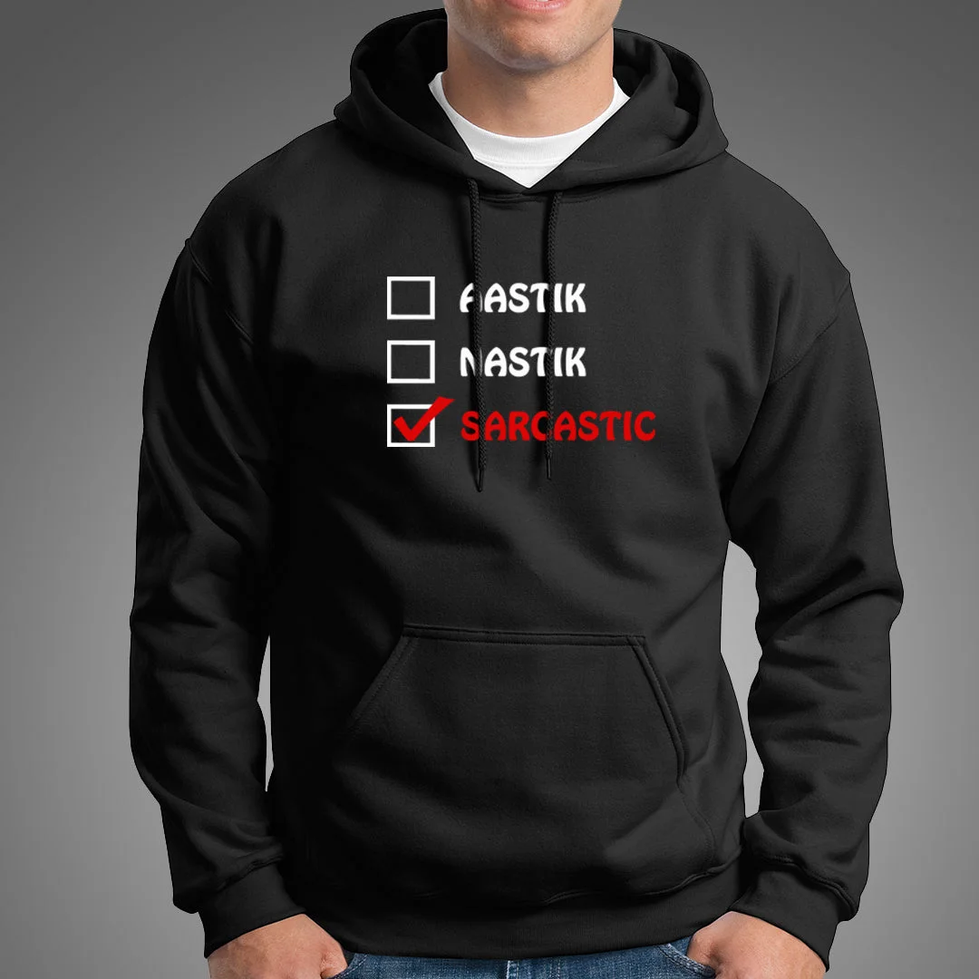 Aastik Nastik Sarcastic Hoodie – funny edition (Prepaid Only)