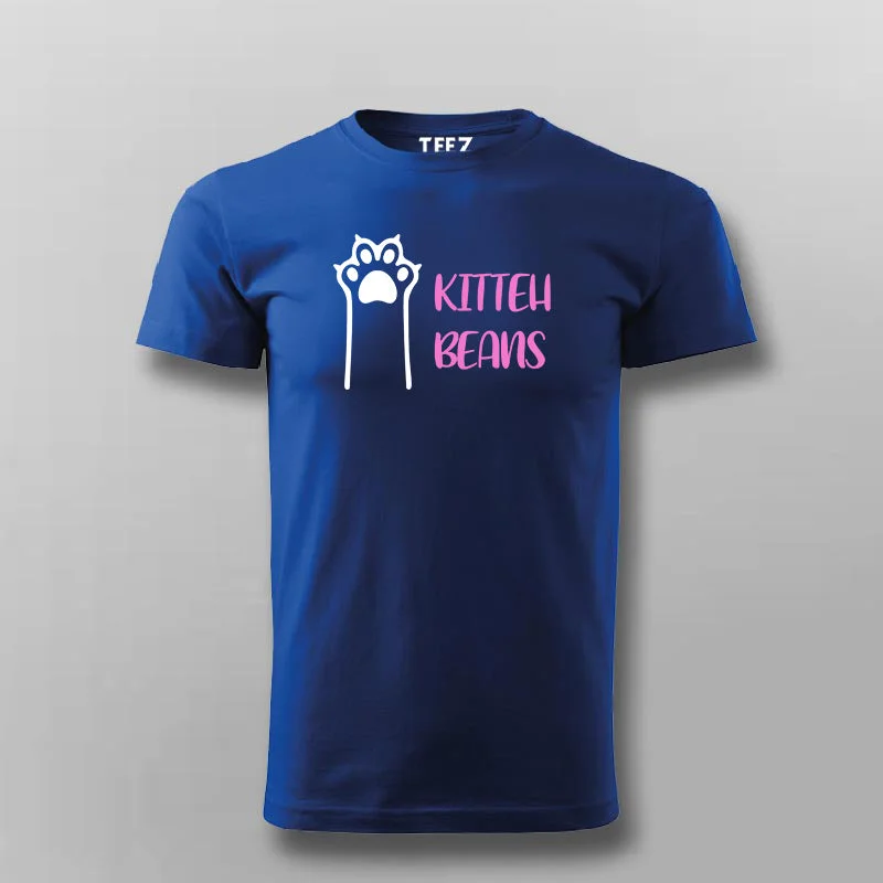 KITTEN BEANS Cat Lover T-shirt For Men