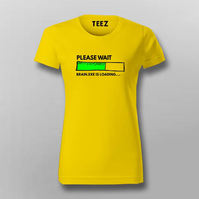 Brain.exe Loading - Geek Mindset T-Shirt