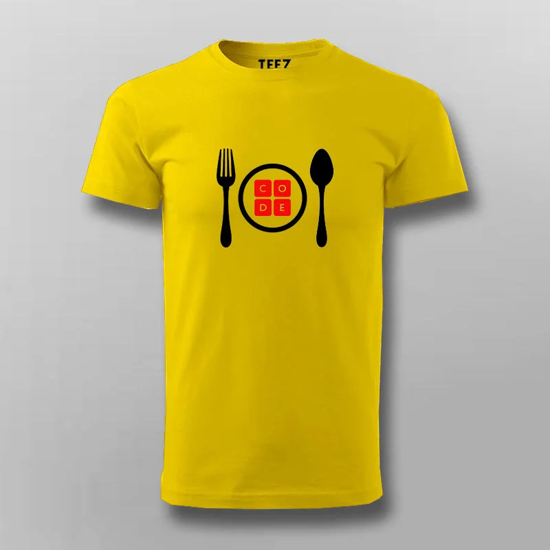 Programmer Breakfast Funny Coding Quotes T-shirt For Men