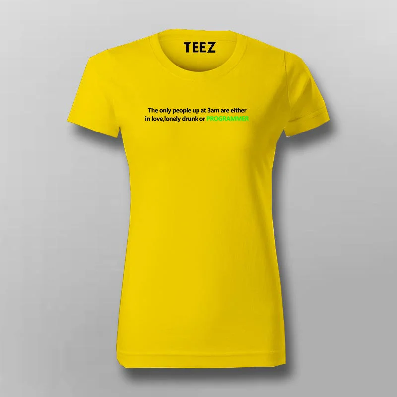Late Night Coder: Love, Lonely, or Debugging Tee