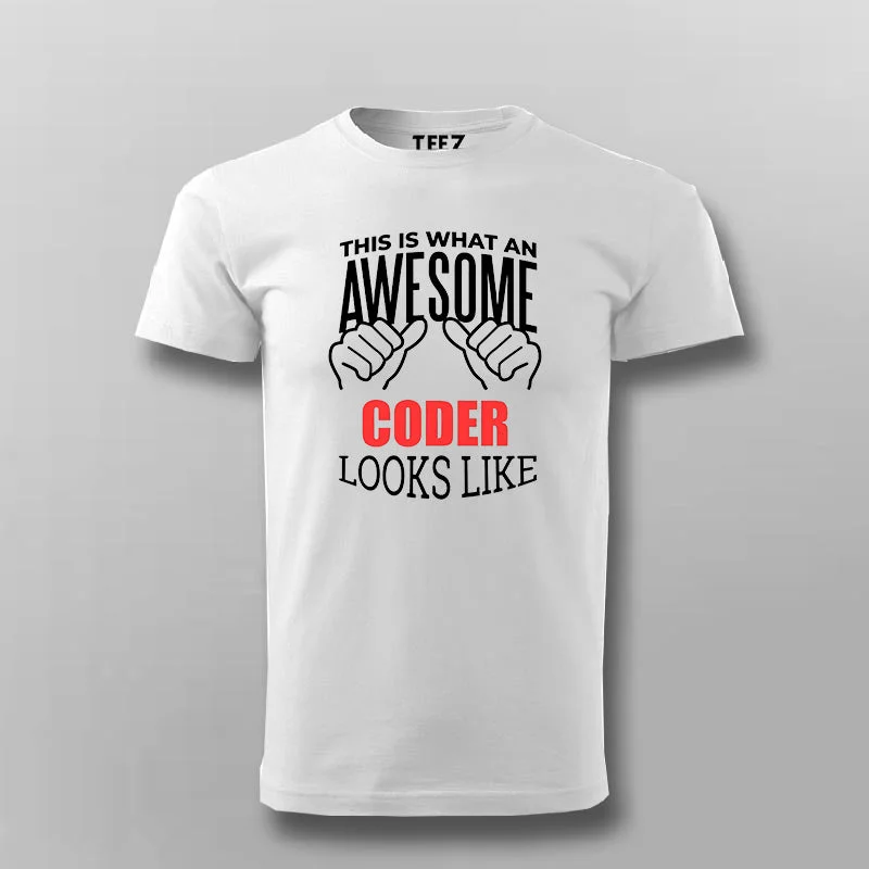 Awesome Coder: Professional Bragging Tee