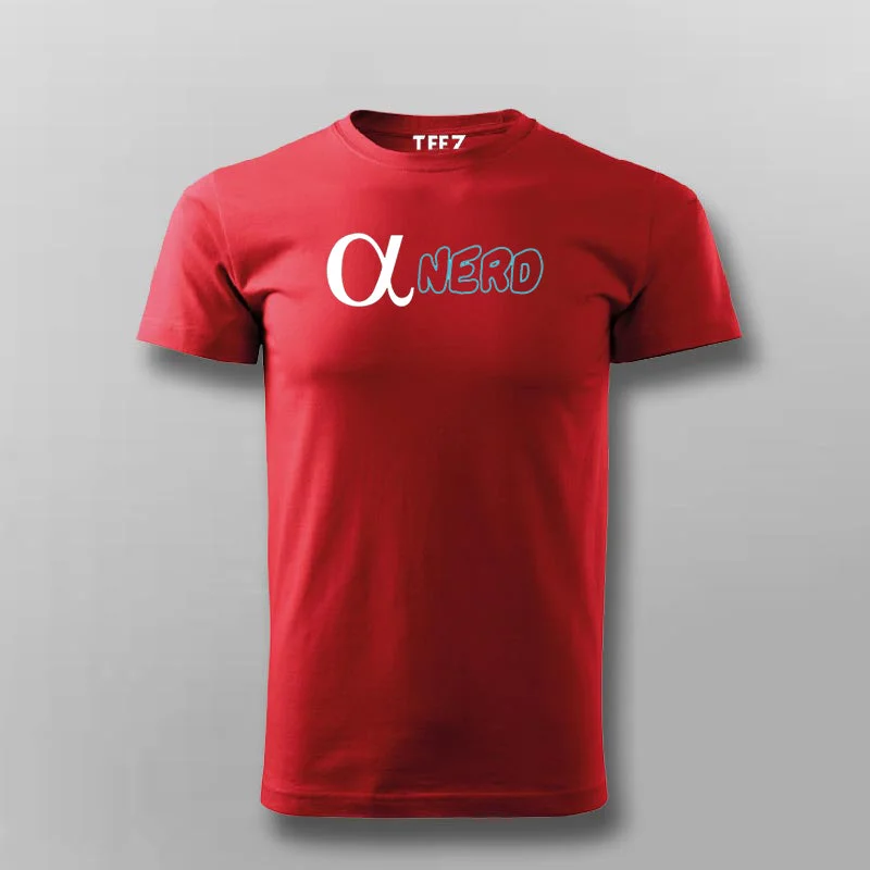 Alpha Nerd T-shirt For Men
