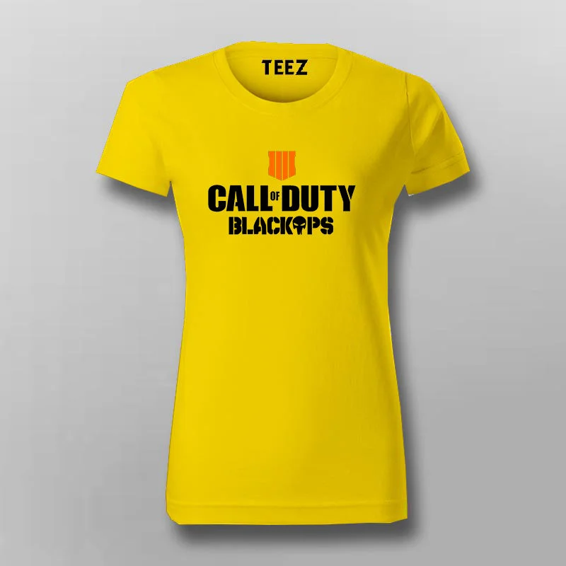 Call Of Duty Blackops Final T-Shirt For Women