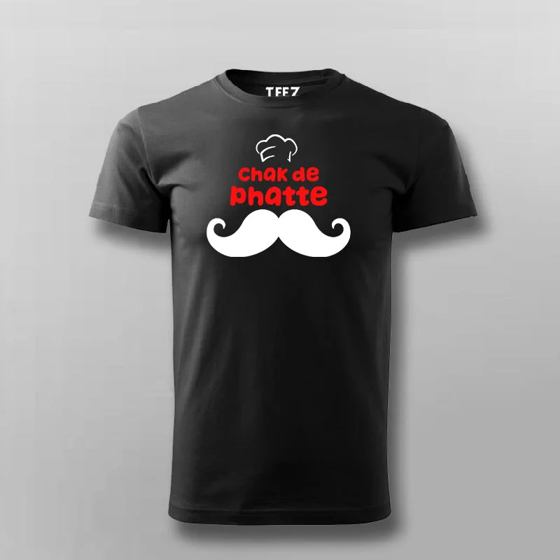 Chak De Fatte Hindi Funny T-shirt For Men