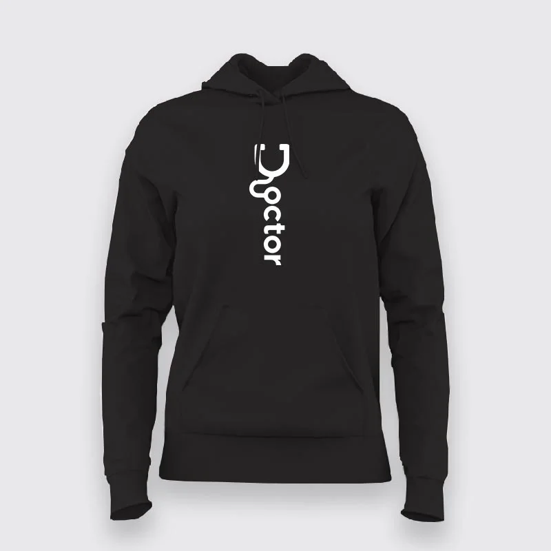 Doctor with Stethoscope - Women's Health Hoodie