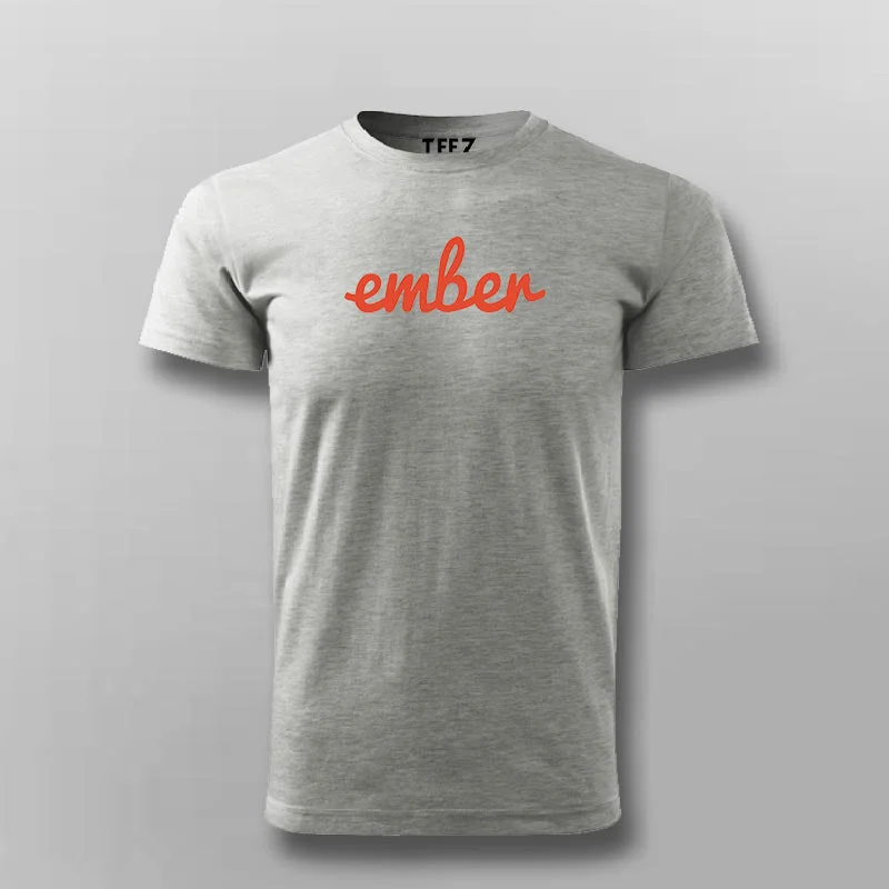 Ember Js T-shirt For Men