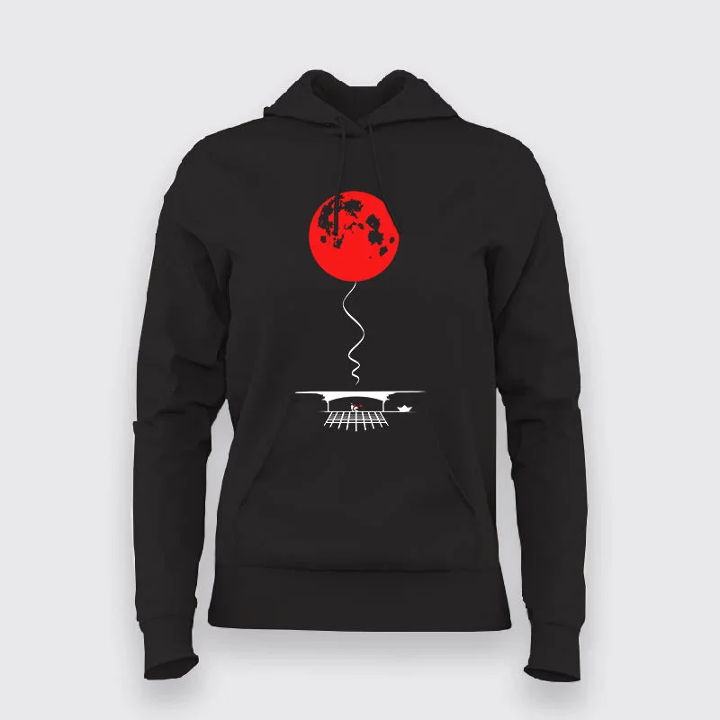 Full moon blood IT Hoodies For Women