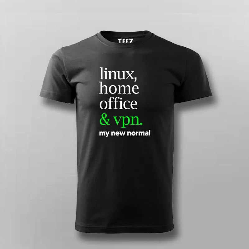 linux & vpn Programming T-shirt For Men