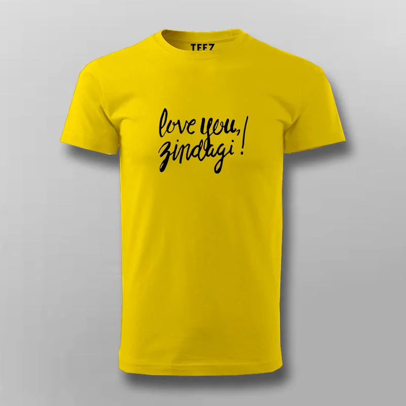 Love You Zindagi Hindi T-shirt For Men